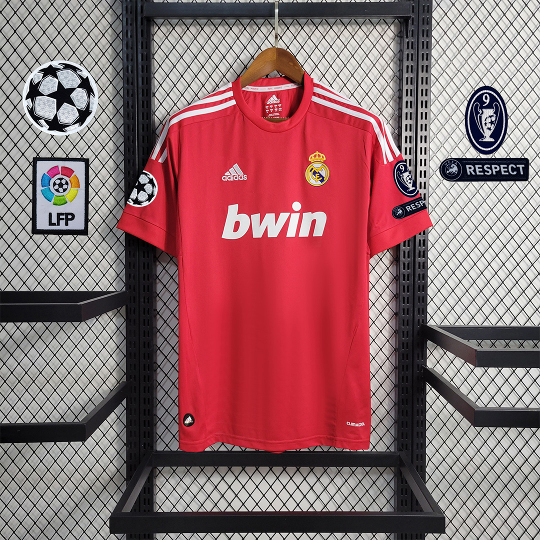 Real Madrid Retro 11-12 Third Red Jersey